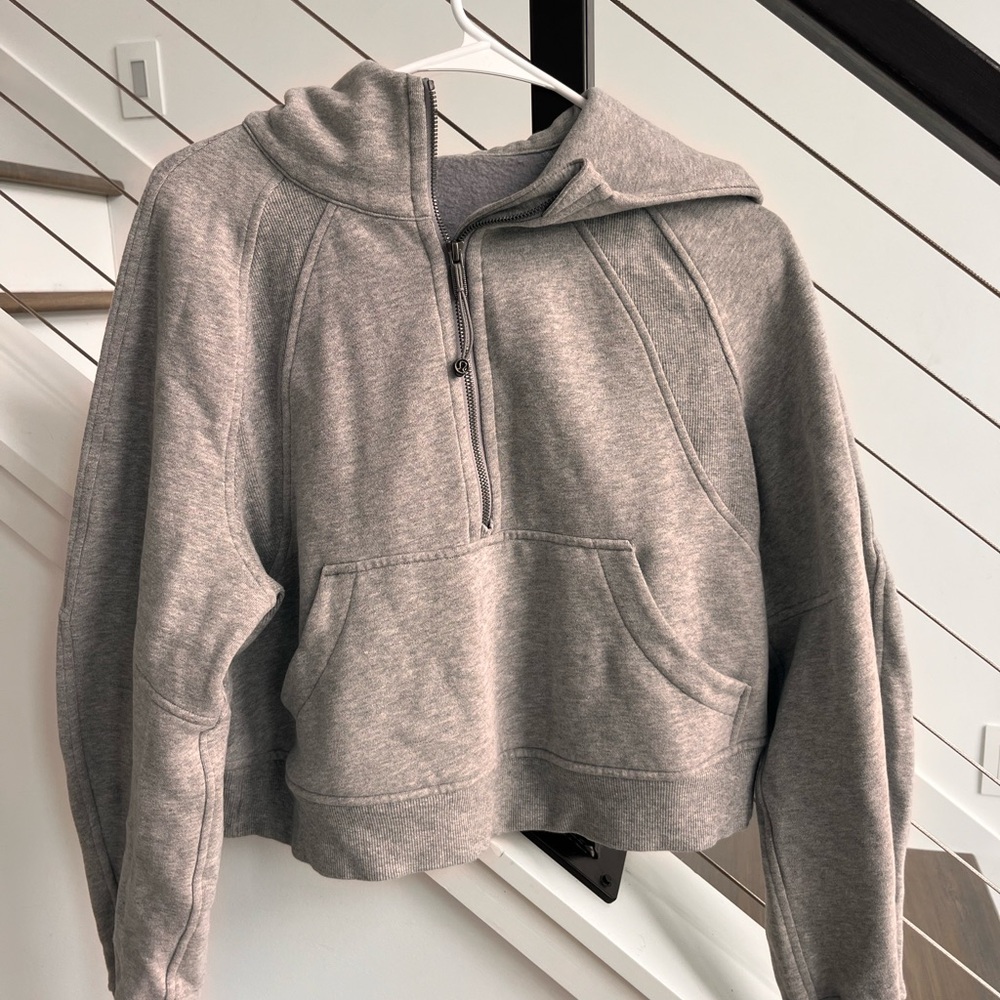 Lululemon Athletica Heathered Gray Women's Hoodie